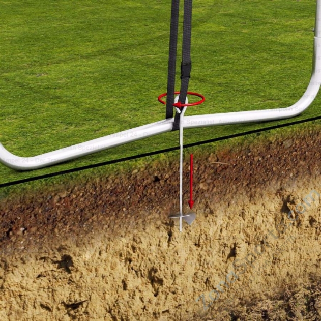 Батут Unix line 10 ft inside (Green)