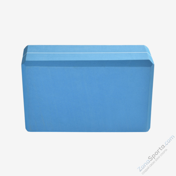 Блок для йоги Hugger Mugger 3 in. Foam Yoga Block голубой