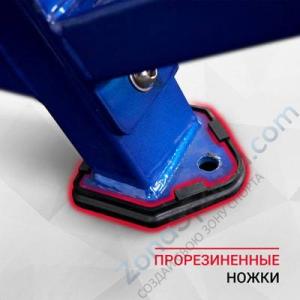 Cгибание ног стоя на свободных весах Realleader HSPro-2002