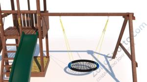 Детская площадка CustWood Family F3