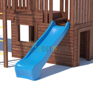 Детская деревянная игровая площадка для улицы дачи CustWood Scout SC11