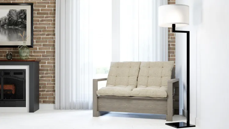 Диван деревянный Savushka Type-2B