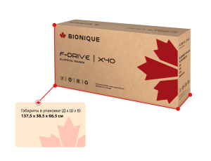 Эллиптический тренажер Bionique F-Drive X40