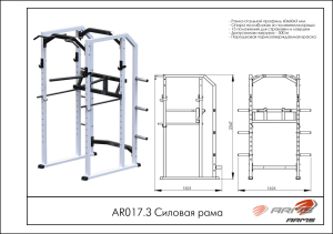 Силовая рама ARMS AR017.3