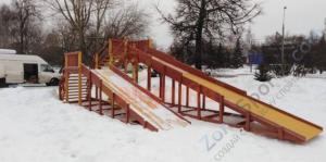 Зимняя горка Савушка Зима 7